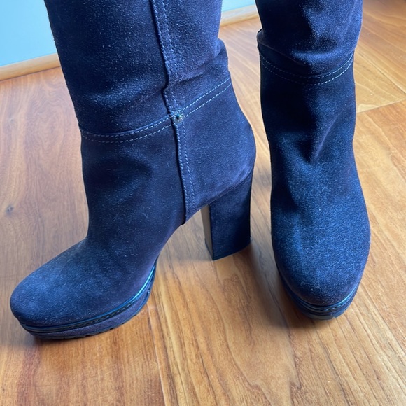 PRADA Brown Riding Boot 38/8 Beautiful shape! - Picture 2 of 9